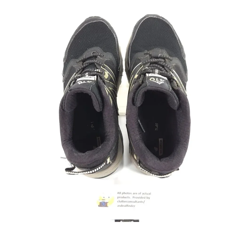 New Balance 410 Athletic Lace Up Running Shoe Womens Size 7 WT410LK7 Black